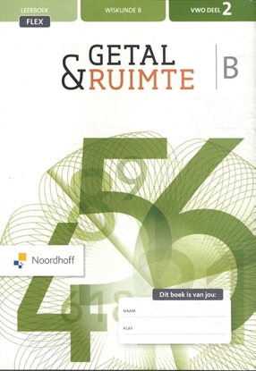 Afbeeldingen van Getal & Ruimte B vwo deel 2 leerboek flex