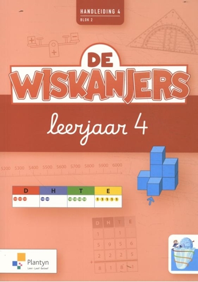 Afbeelding van De Wiskanjers 4de leerjaar Blok 2 Handleiding