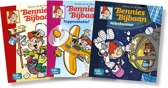 Afbeelding van Kijk en Lees AVI leespakket GROEP 7 Bennies Bijbaan