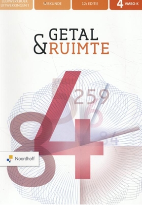 Afbeeldingen van Getal & Ruimte 4 vmbo-k leerwerkboek uitwerkingen deel 1