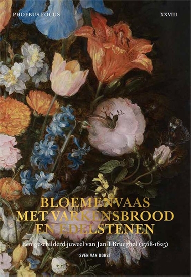 Afbeelding van Phoebus Focus Bloemenvaas met varkensbrood en edelstenen