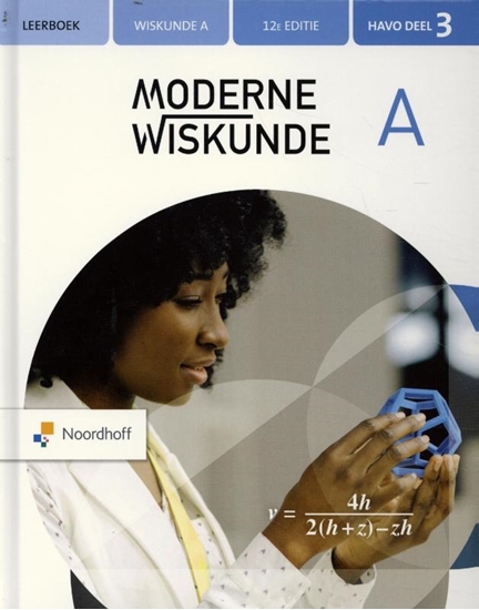 Afbeelding van Moderne Wiskunde havo A 3 leerboek