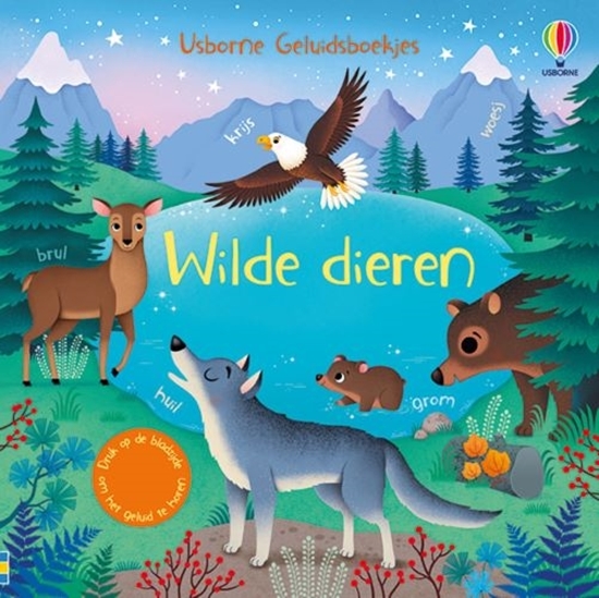 Afbeelding van Usborne Geluidsboekjes Geluidsboekje – Wilde dieren