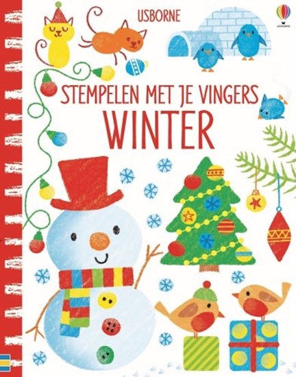Afbeelding van Stempelen met je vingers Stempelen met je vingers Winter