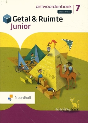 Afbeeldingen van Getal & Ruimte Junior Groep 7, blok 6 t/m 9 Antwoordenboek