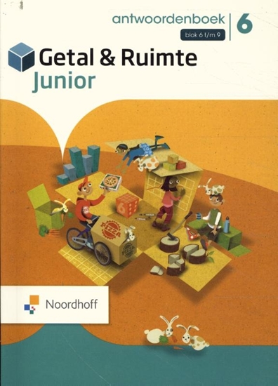 Afbeelding van Getal & Ruimte Junior Groep 6, blok 6 t/m 9 Antwoordenboek