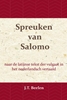 Afbeelding van De Spreuken van Salomo