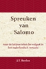 Afbeelding van De Spreuken van Salomo