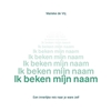 Afbeelding van Ik beken mijn naam
