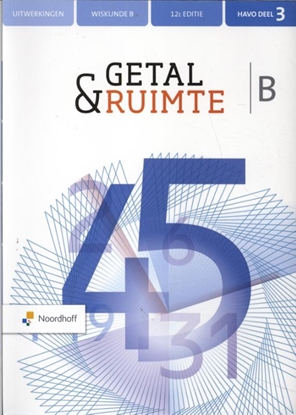 Afbeeldingen van Getal & Ruimte havo deel 3 wiskunde uitwerkingenboek