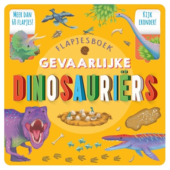 Afbeelding van Flapjesboek Gevaarlijke dinosauriërs