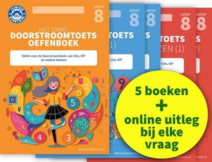 Afbeeldingen van Doorstroomtoets Oefenpakket Compleet + Online video-uitleg 1