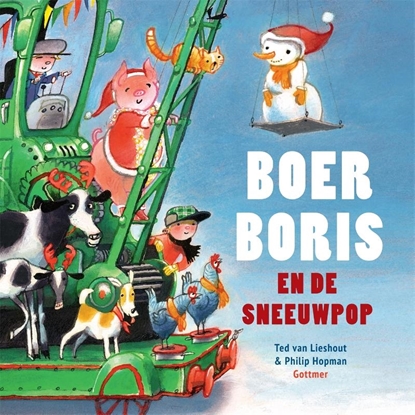 Afbeeldingen van Boer Boris Boer Boris en de sneeuwpop