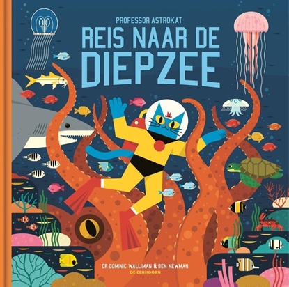 Afbeeldingen van Professor Astrokat Reis naar de diepzee