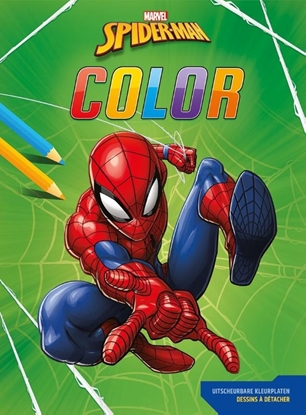 Afbeeldingen van Marvel Spider-Man Color kleurblok / Marvel Spider-Man Color bloc de coloriage