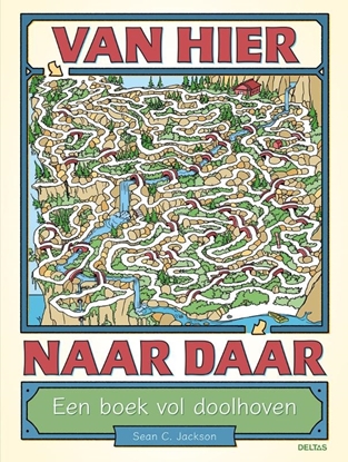 Afbeeldingen van Van hier naar daar - Een boek vol doolhoven