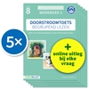 Afbeelding van Doorstroomtoets Begrijpend lezen – Werkboek 1 + Online video-uitleg (set van 5)
