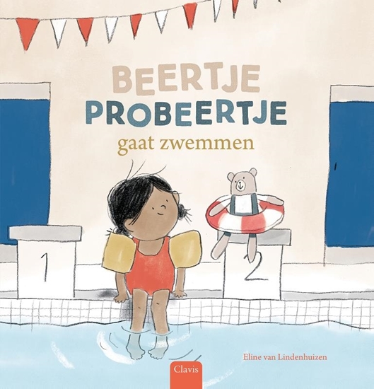 Afbeelding van Beertje Probeertje Beertje Probeertje gaat zwemmen