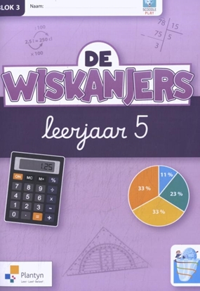 Afbeeldingen van De Wiskanjers leerjaar 5 blok 3 Werkboek