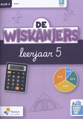 Afbeeldingen van De Wiskanjers - IJsbergversie De Wiskanjers leerjaar 5 blok 4 Werkboek