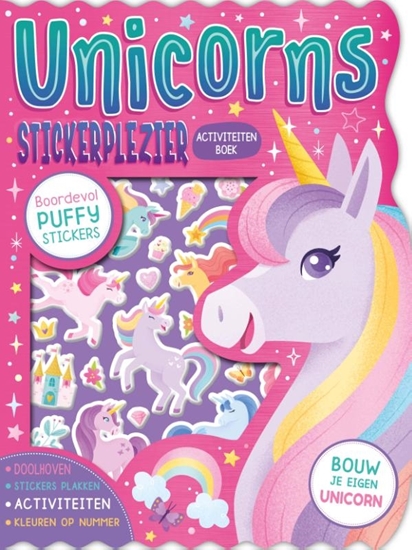 Afbeelding van Stickerplezier activiteitenboek Unicorns