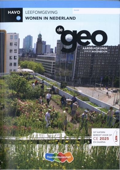 Afbeelding van De Geo LRN-line havo aardrijkskunde