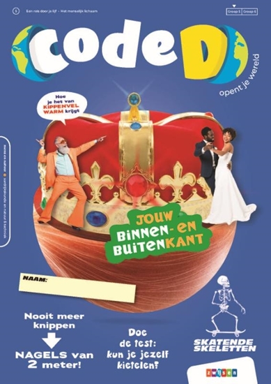 Afbeelding van Code D groep 5 mens en natuur thema 5 werkboek