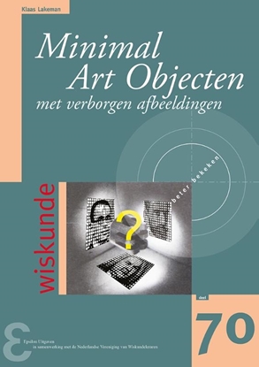 Afbeeldingen van Zebra-reeks Minimal Art Objecten met verborgen afbeeldingen