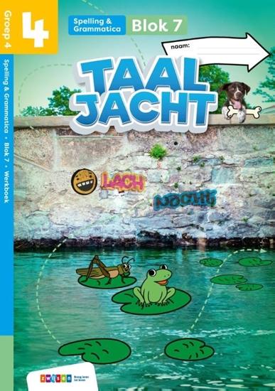 Afbeelding van Taaljacht groep 4 blok 7-8 spelling & grammatica werkboek