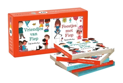 Afbeeldingen van Feestjes met Fiep & Vriendjes van Fiep uitdeelboekjes