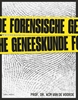 Afbeelding van Forensische geneeskunde