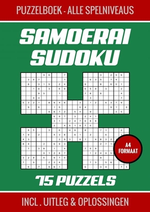 Afbeeldingen van Samoerai Sudoku - Puzzelboek met 75 Puzzels - Alle Spelniveaus