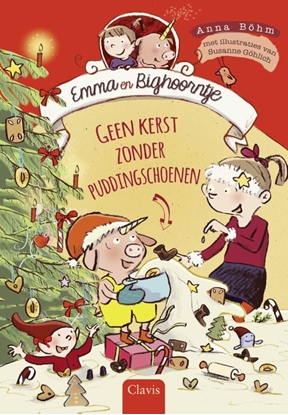 Afbeeldingen van Emma en Bighoorntje Geen kerst zonder puddingschoenen