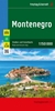 Afbeelding van F&B Wegenkaarten F&B Montenegro Wegenkaart 1:150.000