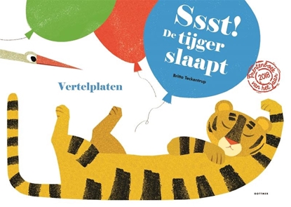 Afbeeldingen van Vertelplaten Ssst! De tijger slaapt!