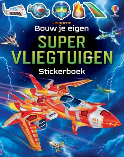 Afbeelding van Bouw je eigen stickerboek Bouw je eigen supervliegtuigen