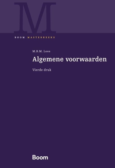 Afbeelding van Boom Masterreeks Algemene voorwaarden
