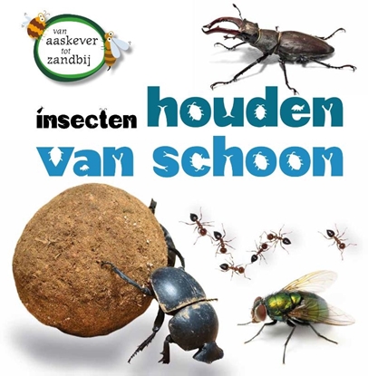 Afbeeldingen van Van aaskever tot zandbij Insecten houden van schoon