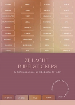 Afbeeldingen van Zij Lacht bijbelstickers