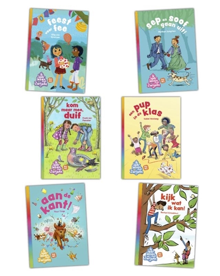 Afbeelding van Ik leer lezen met Zwijsen Pakket ik leer lezen met Zwijsen AVI M3 (6 titels)