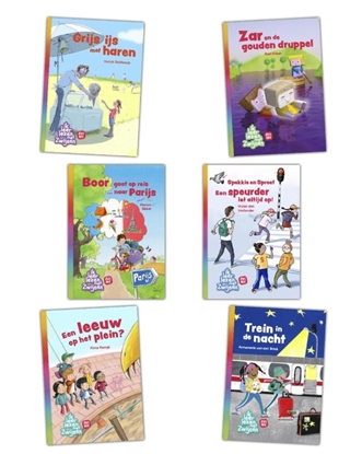 Afbeeldingen van Ik leer lezen met Zwijsen Pakket ik leer lezen met Zwijsen AVI M4 (6 titels)