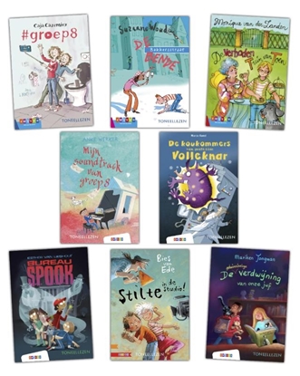 Afbeeldingen van Toneellezen Pakket Toneellezen groep 8 (8 titels)
