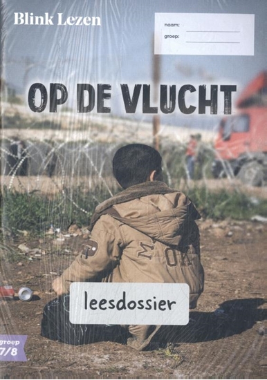 Afbeelding van Blink Lezen Op de vlucht groep 7/8 Leesdossier