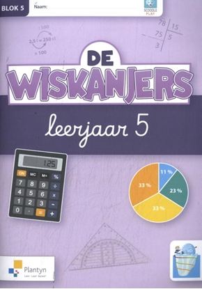 Afbeeldingen van De Wiskanjers - IJsbergversie De Wiskanjers leerjaar 5 Blok 5 Werkboek