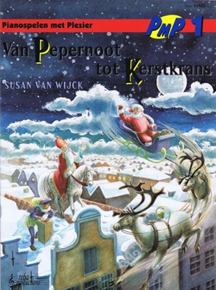 Afbeeldingen van Pianospelen met plezier Van pepernoot tot kerstkrans