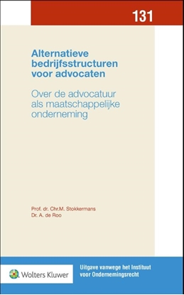 Afbeeldingen van Uitgave vanwege het Instituut voor Ondernemingsrecht Alternatieve bedrijfsstructuren voor advocaten