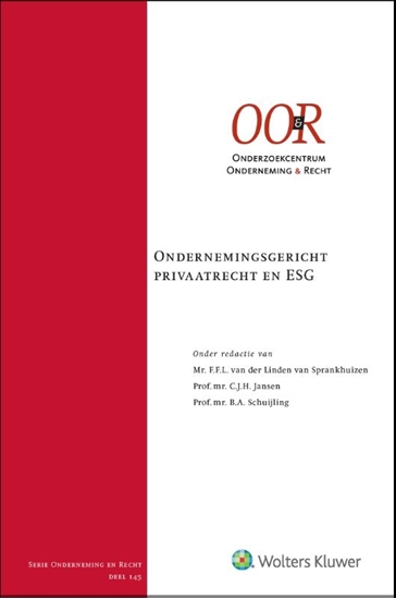Afbeelding van Ondernemingsgericht privaatrecht en ESG