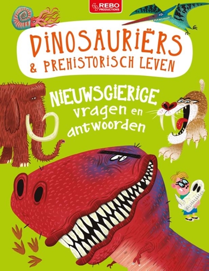 Afbeelding van Nieuwsgierige vragen en antwoorden Dinosauriërs & prehistorisch leven