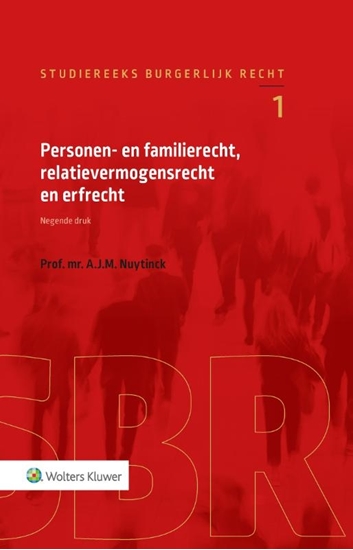 Afbeelding van Studiereeks burgerlijk recht Personen- en familierecht, relatievermogensrecht en erfrecht