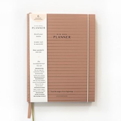 Afbeeldingen van Mijn week planner - Leukigheidjes - oudroze